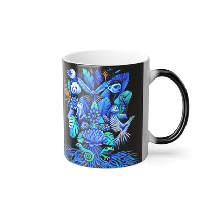 Out of the blue Color Morphing Mug, 11oz