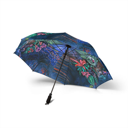 Moonlight Mischief Foldable Umbrella