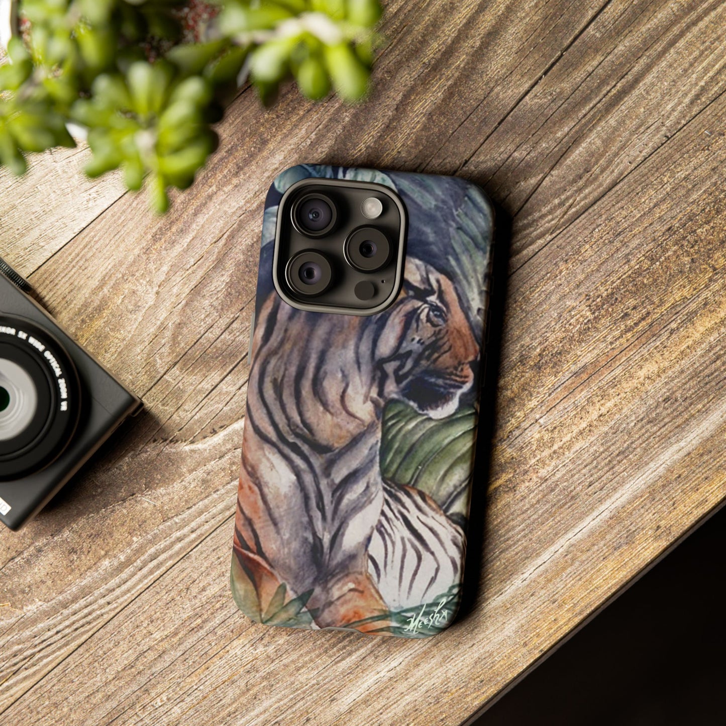 Watchful Warrior Tough Cell Phone Cases