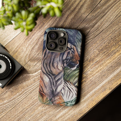 Watchful Warrior Tough Cell Phone Cases