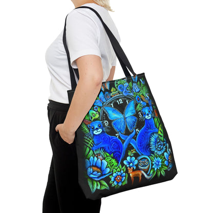 Out of Time Otter Nonsensce Tote Bag