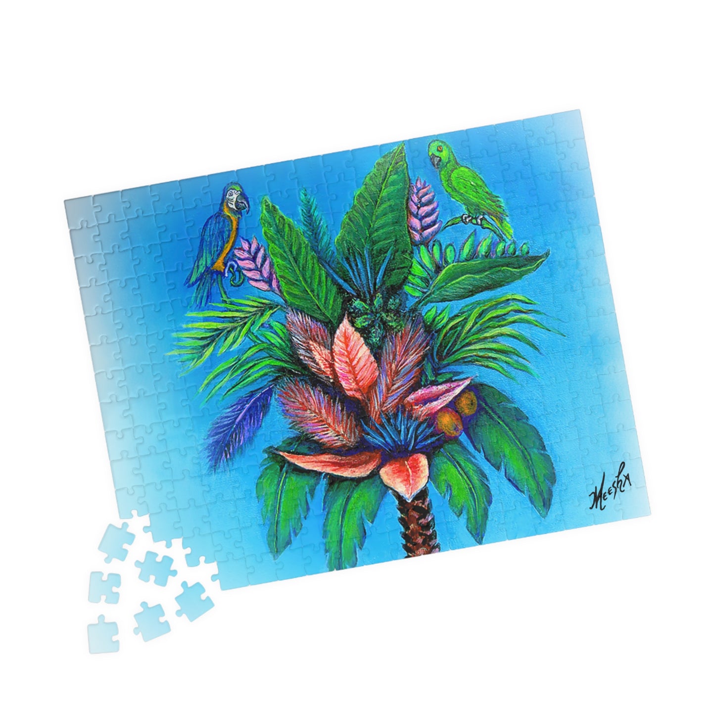 Palm Tree of Life Puzzle