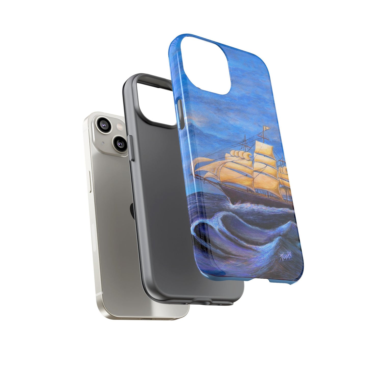 Whimsical Wavehopper Tough Cell Phone Cases