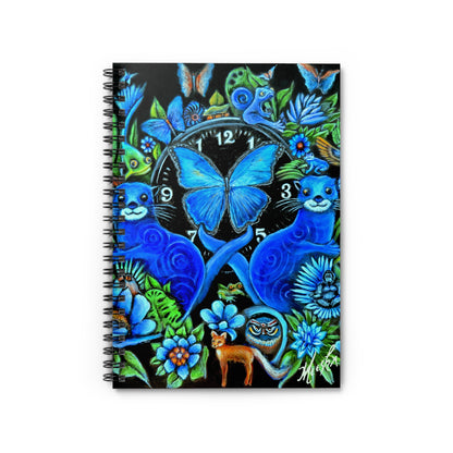 Out of Time Spiral Notebook - Ruled Line