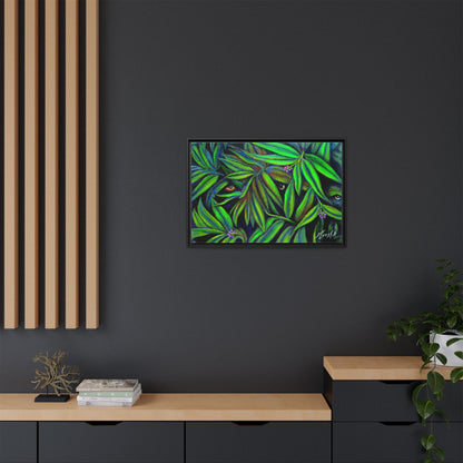 Jeepers Peepers Framed Canvas Print