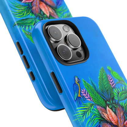 PalmTree of Life Tough Phone Case for Nature Lovers and Parrot heads
