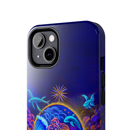 Celestial Extraterrestrial I Tough Phone Case for Mermaid Lovers