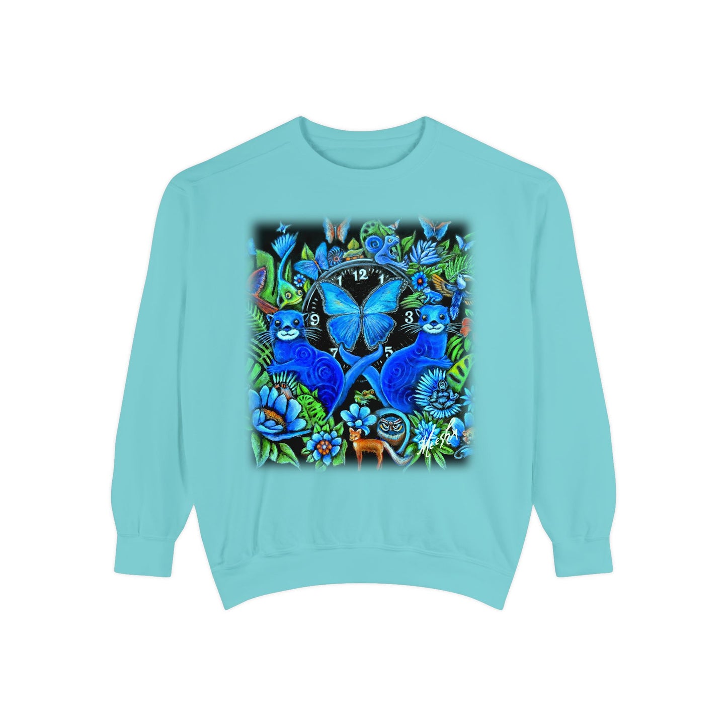 Out of Time Unisex Garment-Dyed Sweatshirt