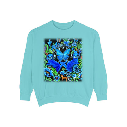 Out of Time Unisex Garment-Dyed Sweatshirt