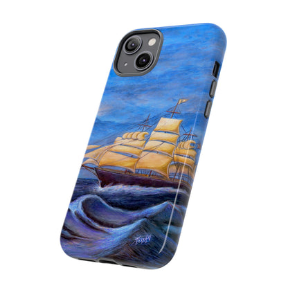 Whimsical Wavehopper Tough Cell Phone Cases