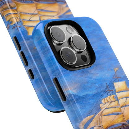 Whimsical Wavehopper Tough Cell Phone Cases