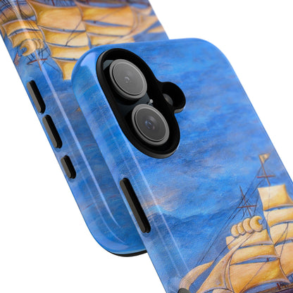 Whimsical Wavehopper Tough Cell Phone Cases