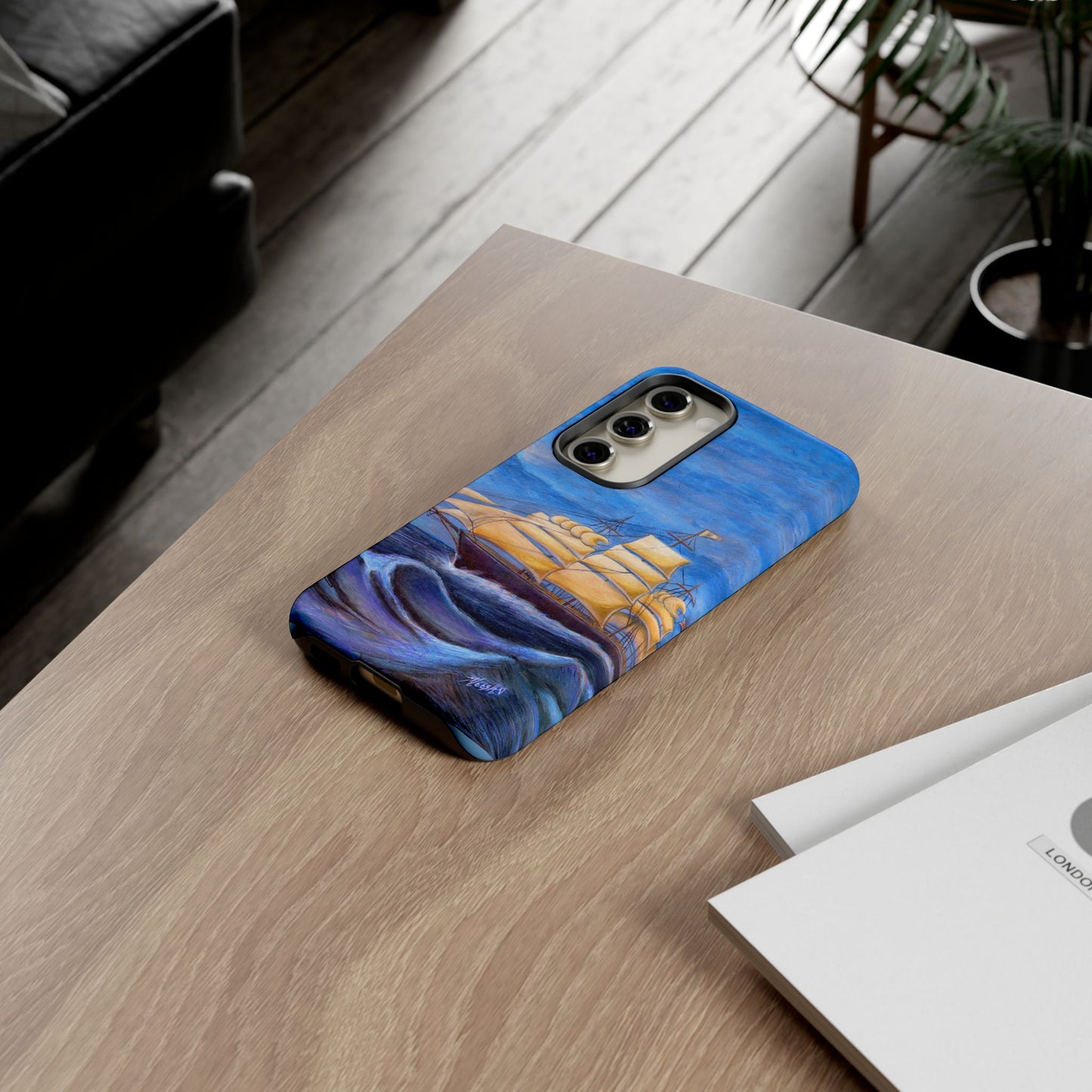 Whimsical Wavehopper Tough Cell Phone Cases