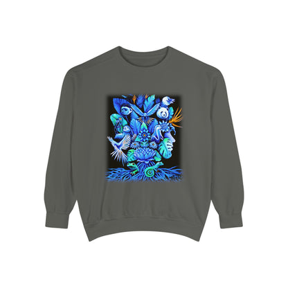 Out of the blue Unisex Garment-Dyed Sweatshirt