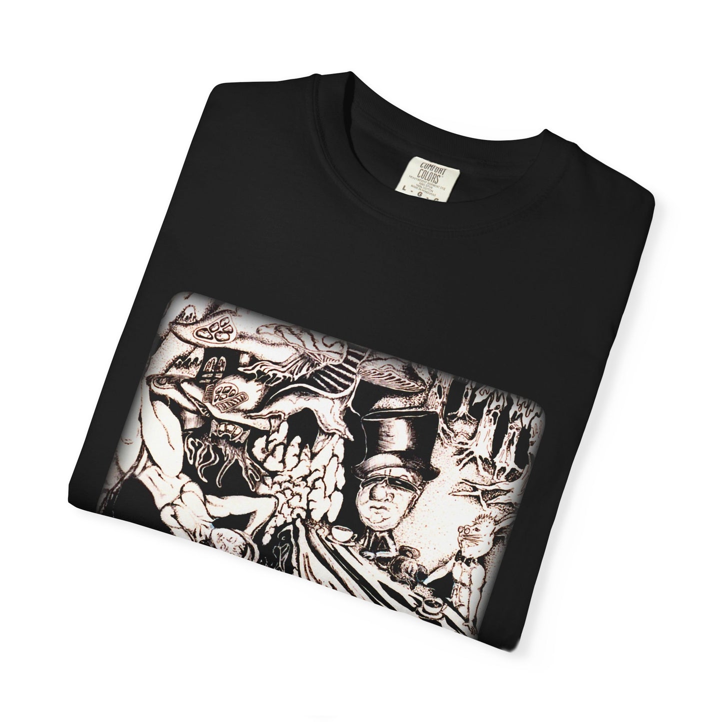 Alice In Wonderland Unisex Garment-Dyed T-shirt