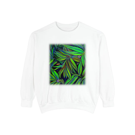 Jeepers Peepers Unisex Garment-Dyed Sweatshirt