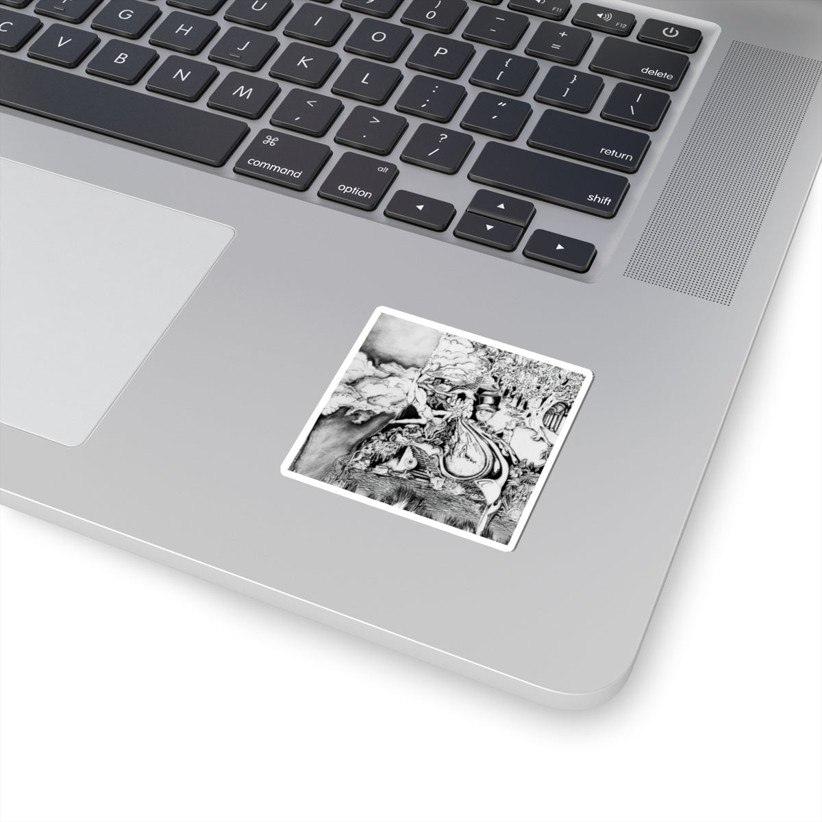 Alice In Wonderland Kiss-Cut Stickers