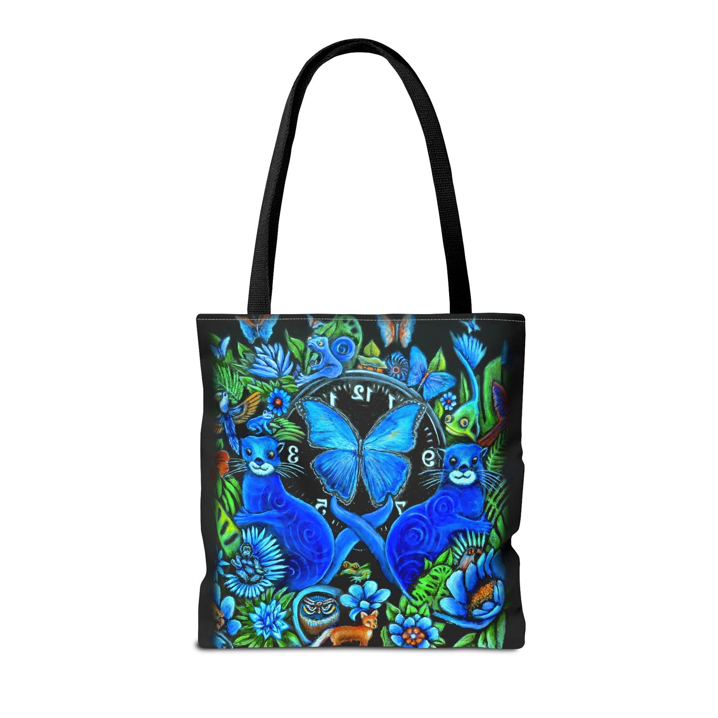 Out of Time Otter Nonsensce Tote Bag