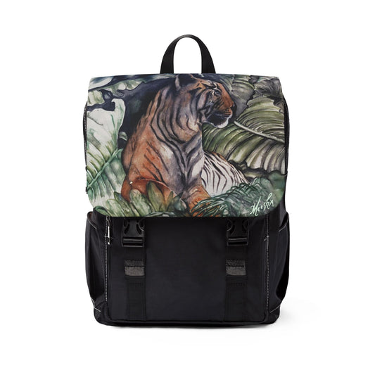 Watchful Warrior Unisex Casual Shoulder Backpack