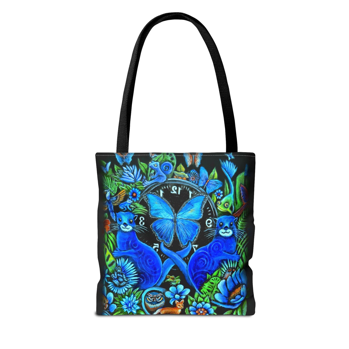 Out of Time Otter Nonsensce Tote Bag
