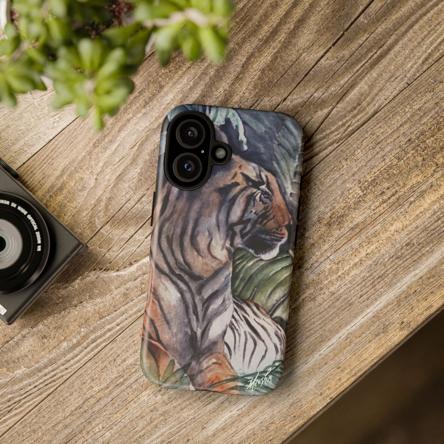Watchful Warrior Tough Cell Phone Cases