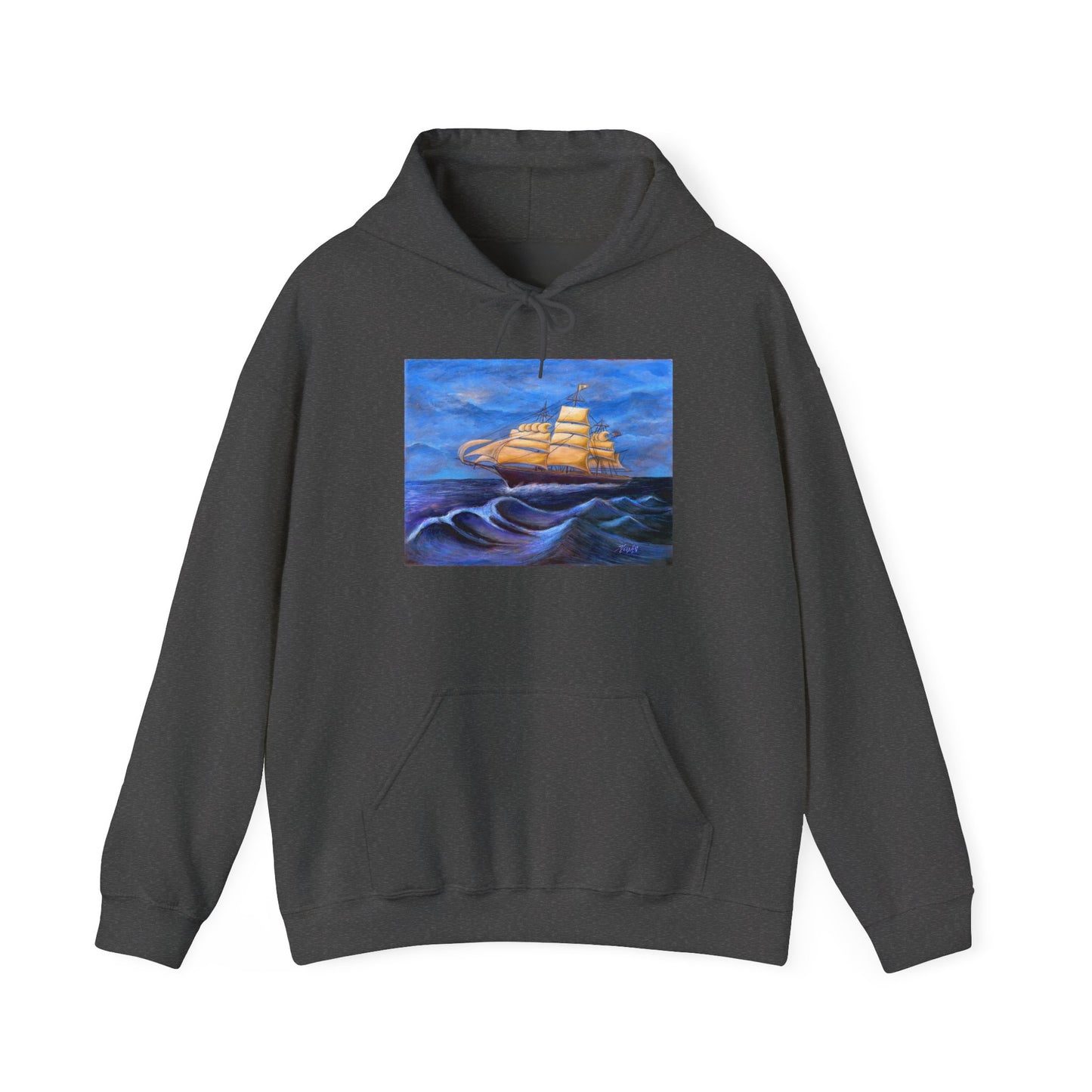 Whimsical Wavehopper Unisex Heavy Blend™ Hooded Sweatshirt