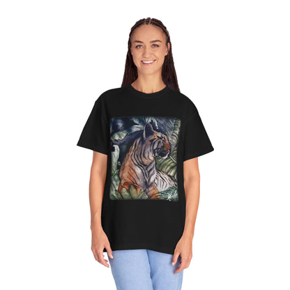 Watchful Warrior Unisex Garment-Dyed T-shirt