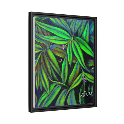Jeepers Peepers Framed Canvas Print