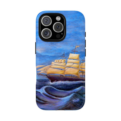 Whimsical Wavehopper Tough Cell Phone Cases