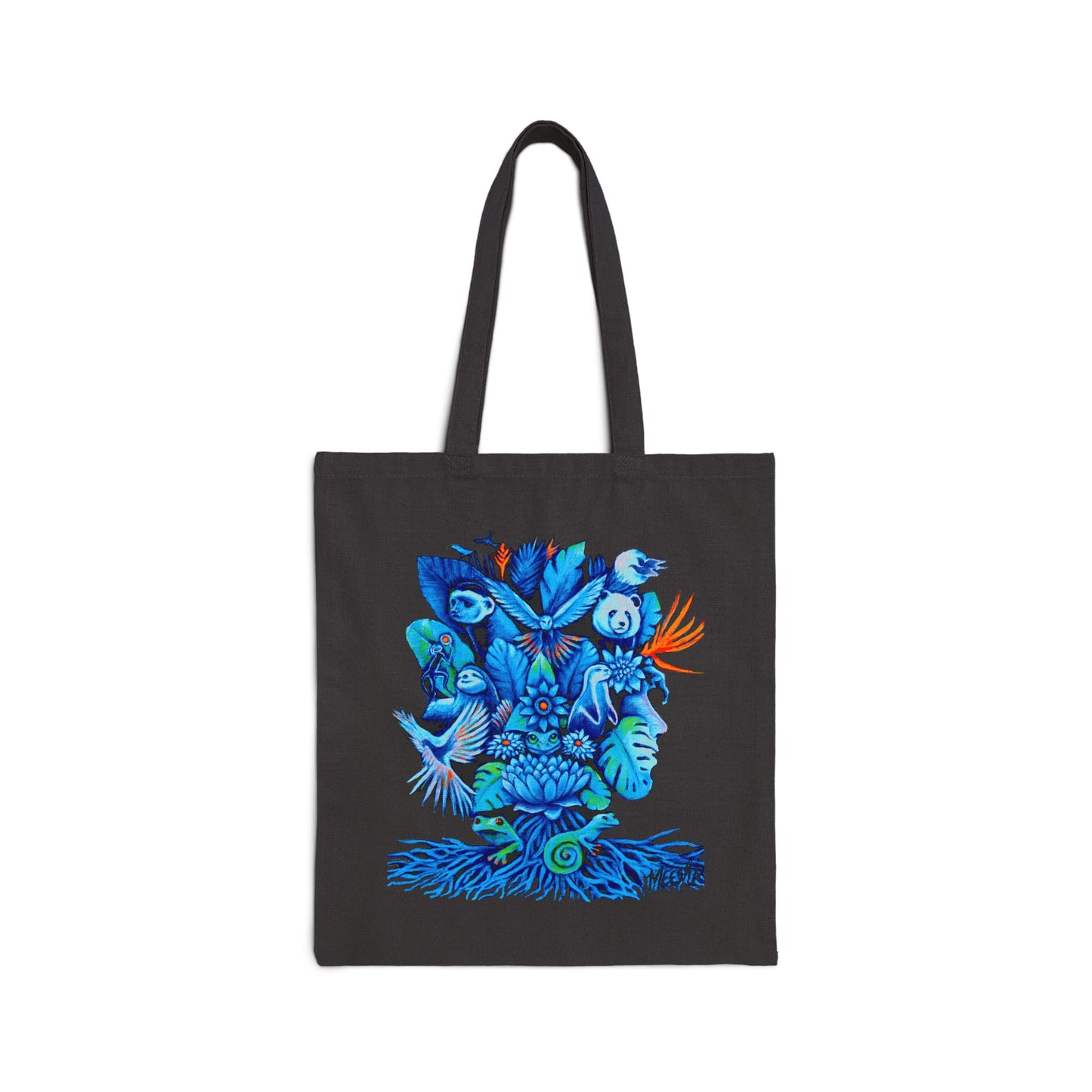Out of the Blue High-quality Cotton Canvas Tote Bag