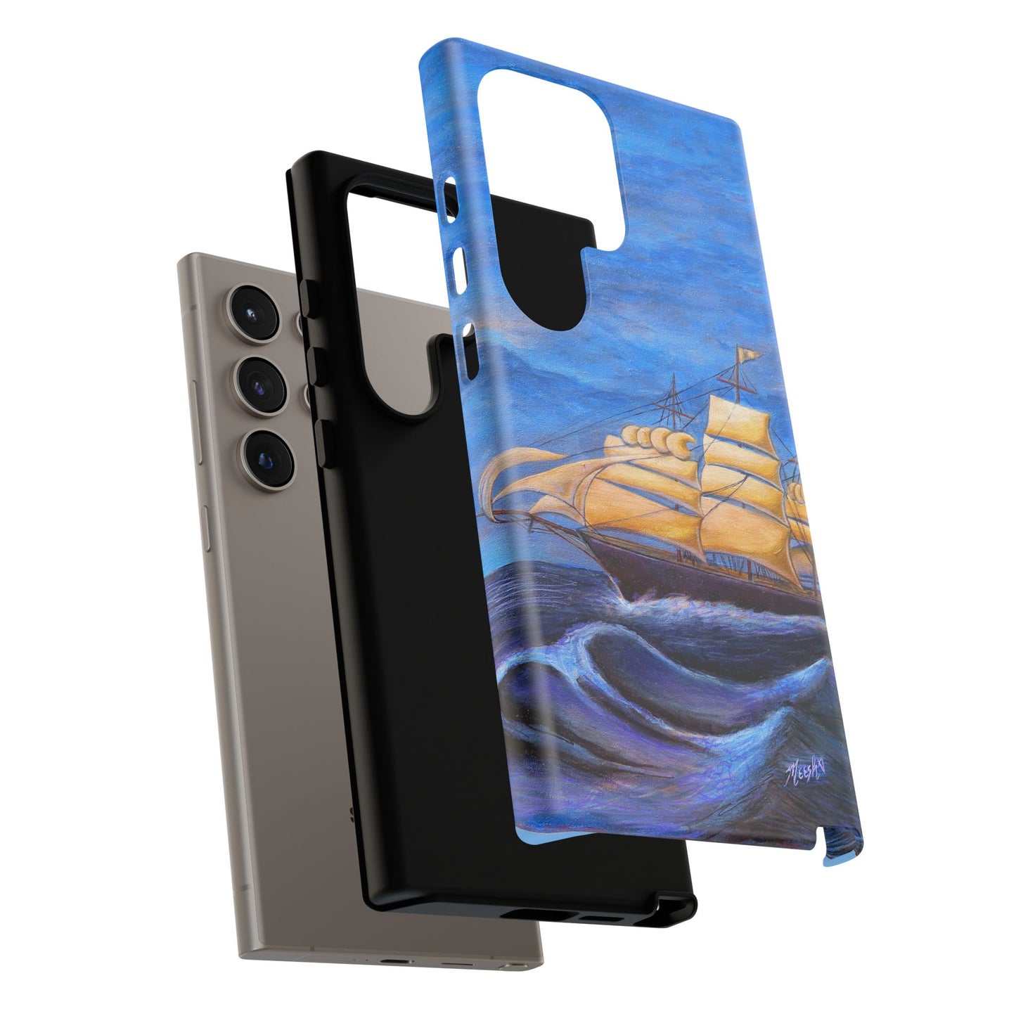 Whimsical Wavehopper Tough Cell Phone Cases