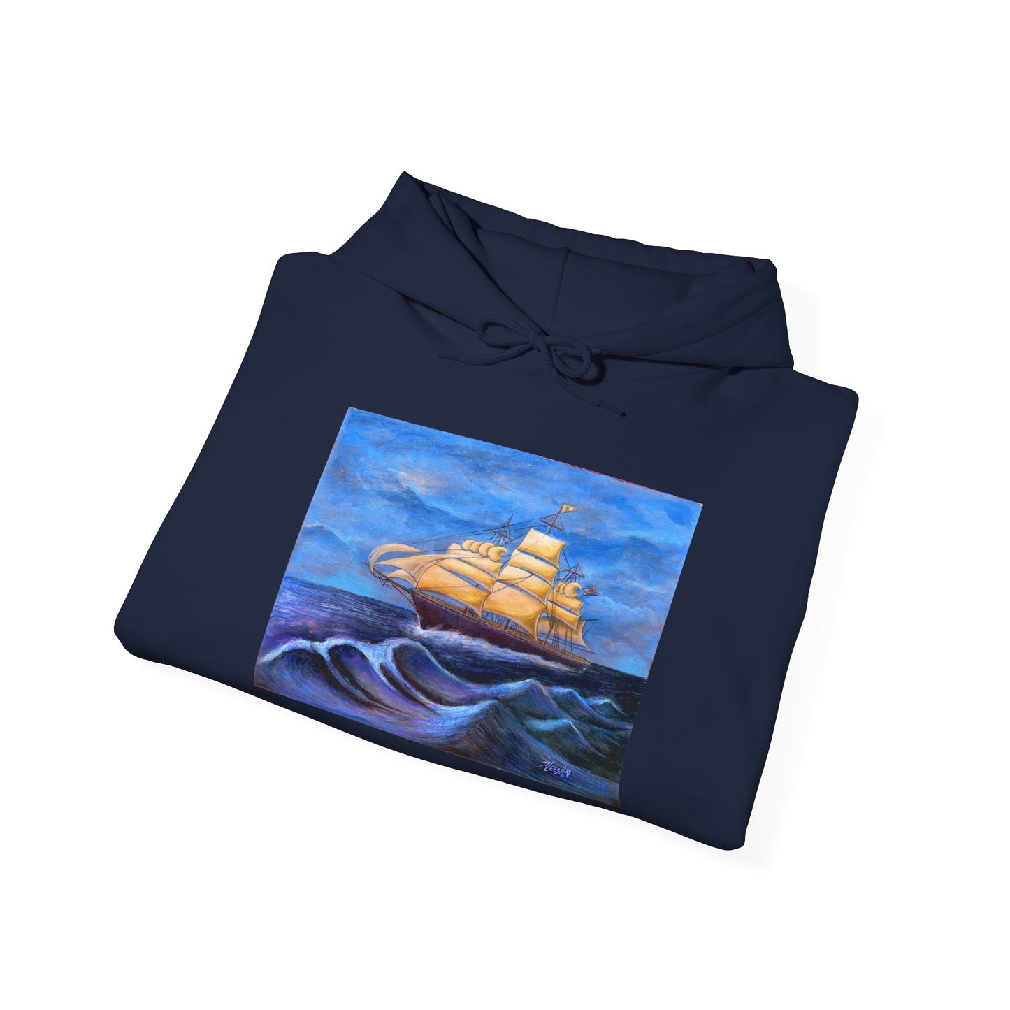Whimsical Wavehopper Unisex Heavy Blend™ Hooded Sweatshirt