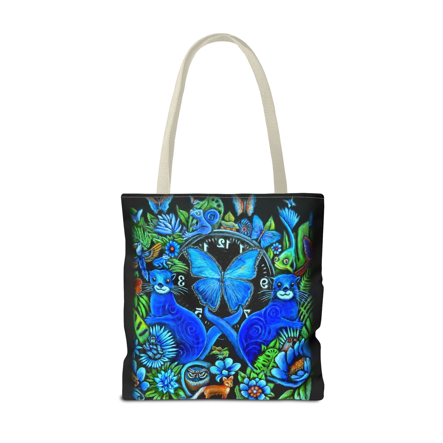 Out of Time Otter Nonsensce Tote Bag