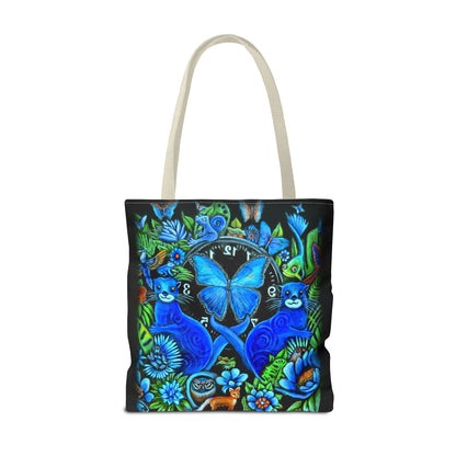 Out of Time Otter Nonsensce Tote Bag