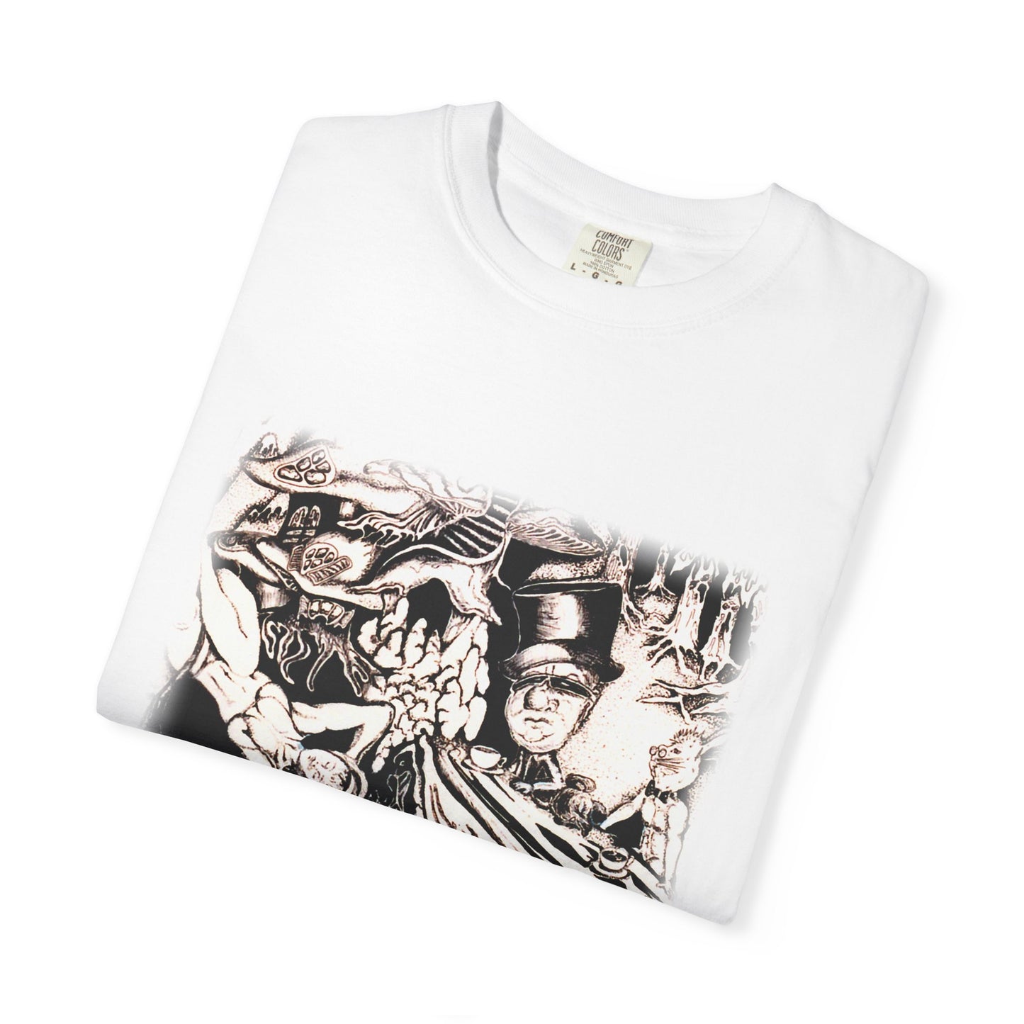 Alice In Wonderland Unisex Garment-Dyed T-shirt