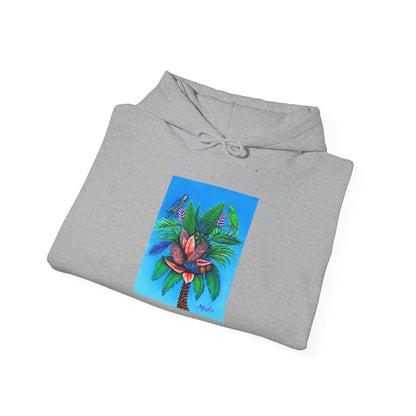 Palm Tree of Life Unisex Heavy Blend™ Hooded Sweatshirt