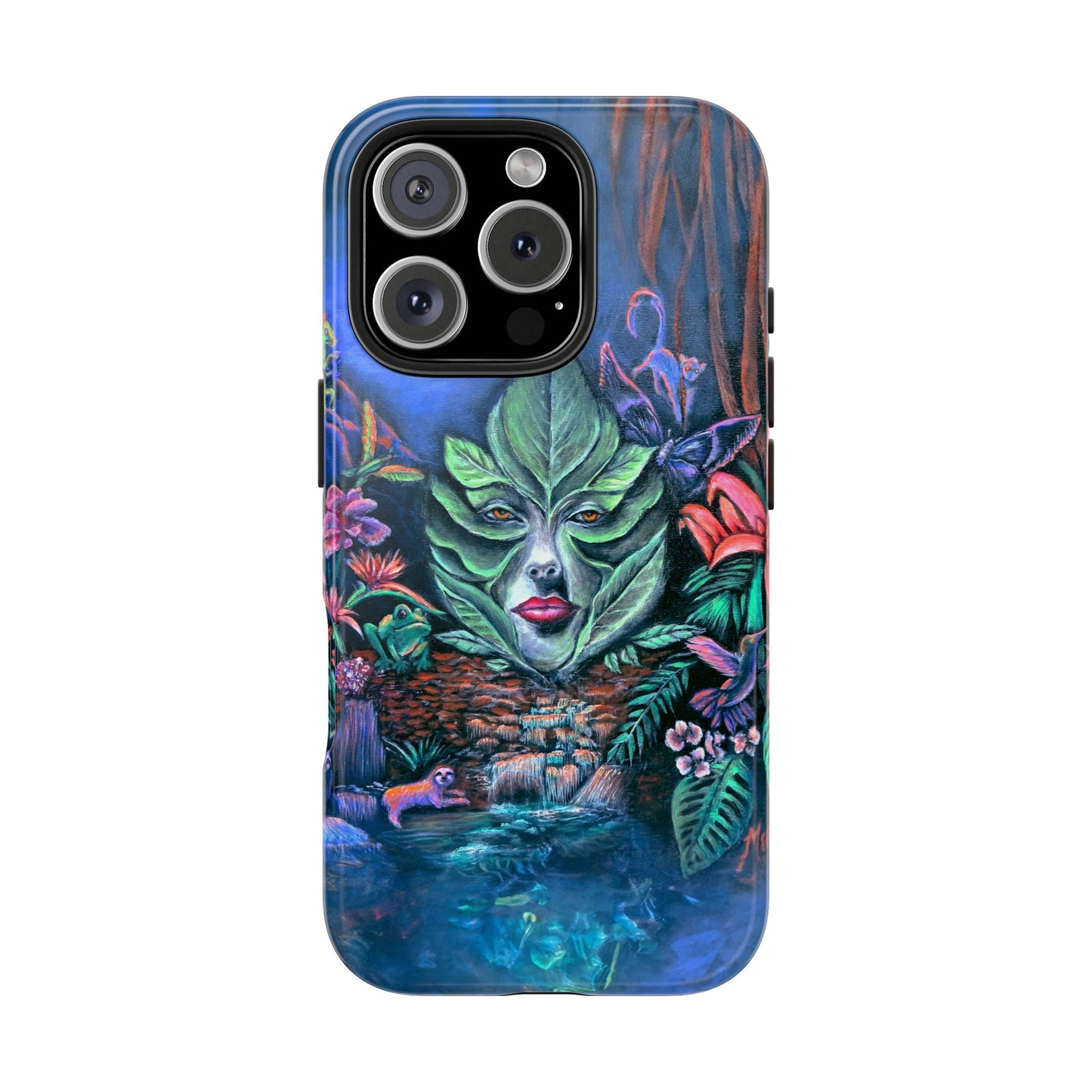 Moonlight Mischief Tough Phone Case for Nature Lovers