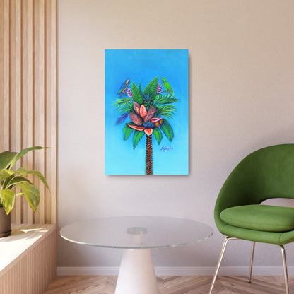 Palm Tree of Life Metal Art Sign