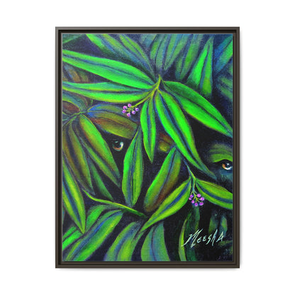 Jeepers Peepers Framed Canvas Print