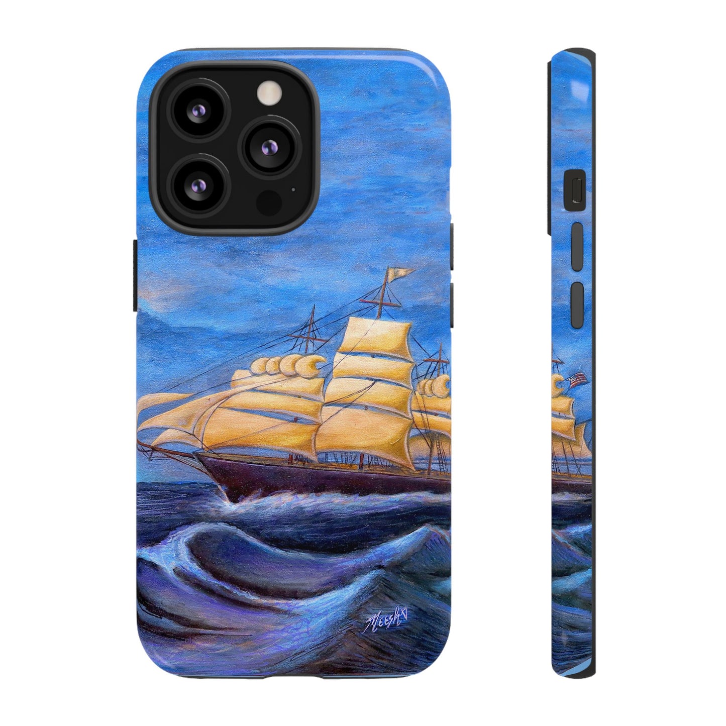 Whimsical Wavehopper Tough Cell Phone Cases