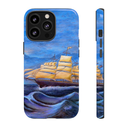 Whimsical Wavehopper Tough Cell Phone Cases