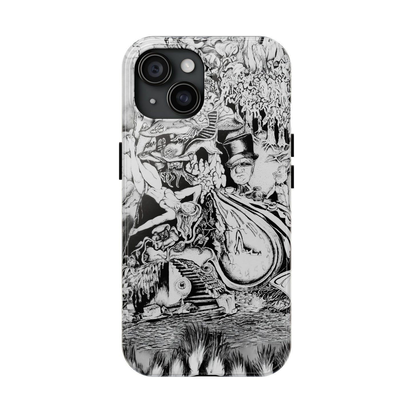 Alice In Blunderland Tough Cell Phone Cases for the Curiously Inclined