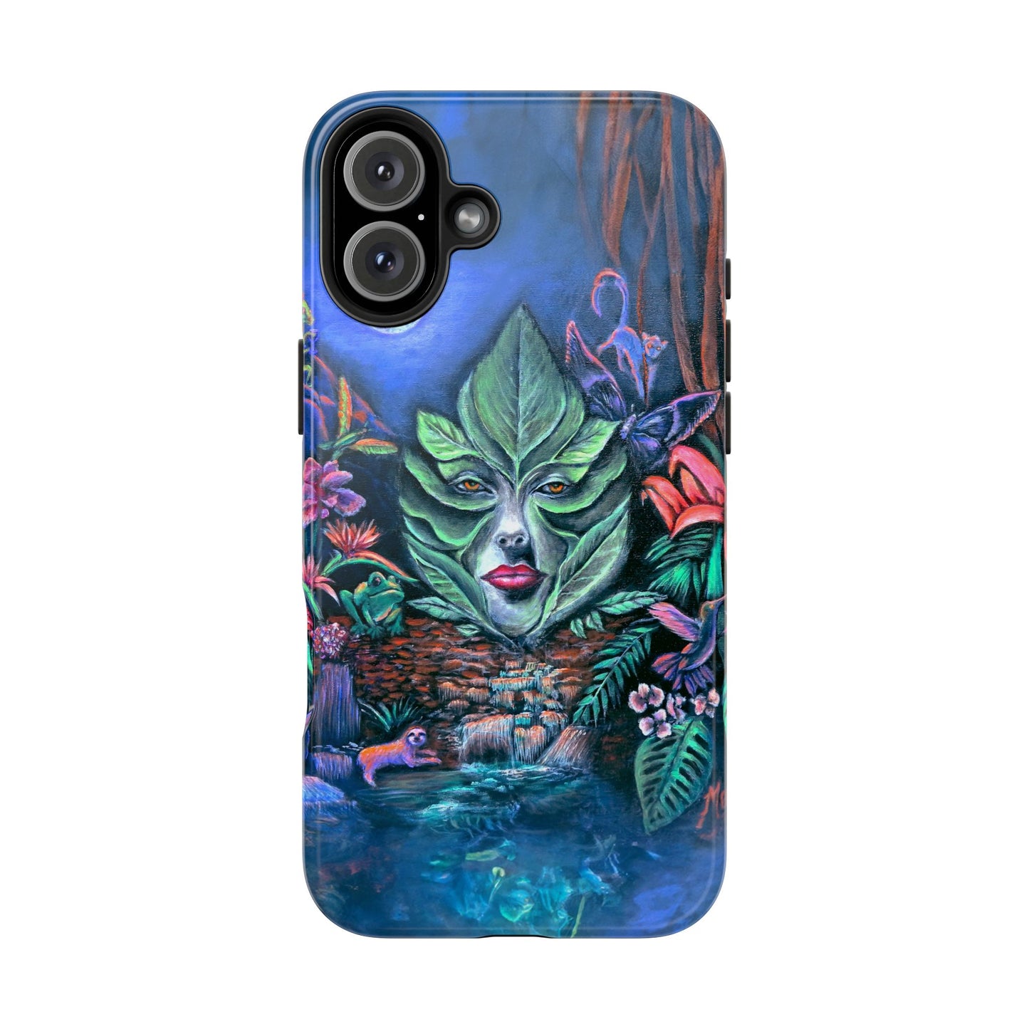 Moonlight Mischief Tough Phone Case for Nature Lovers