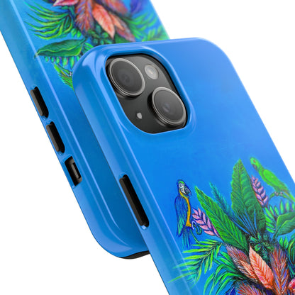 PalmTree of Life Tough Phone Case for Nature Lovers and Parrot heads
