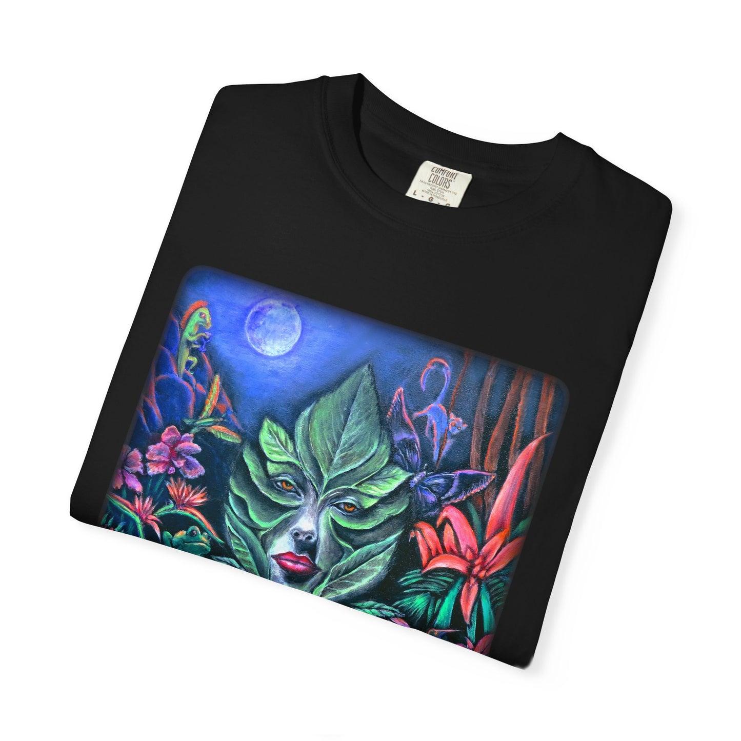 Moonlight Mischief Unisex Garment-Dyed T-shirt