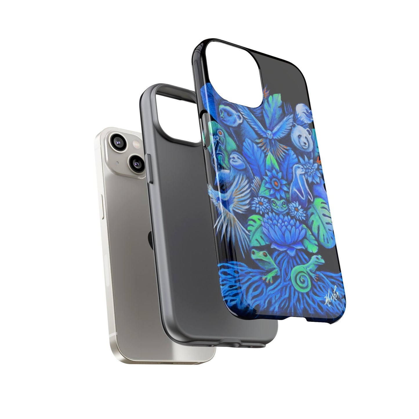 Out of the Blue Tough Cell Phone Cases