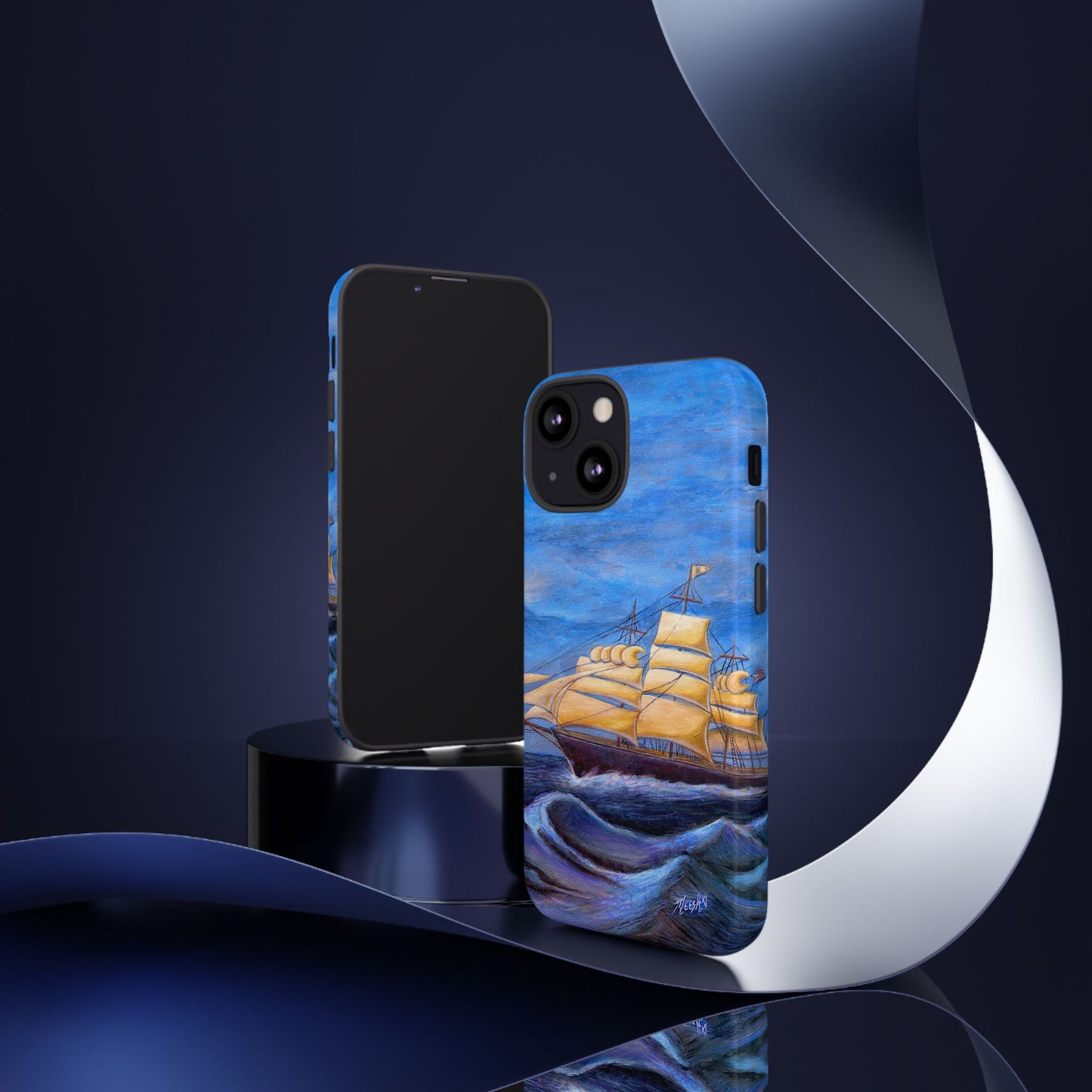 Whimsical Wavehopper Tough Cell Phone Cases