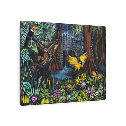 Amazonia Metal Art Sign