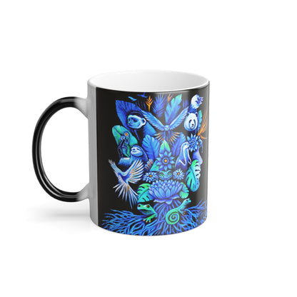 Out of the blue Color Morphing Mug, 11oz