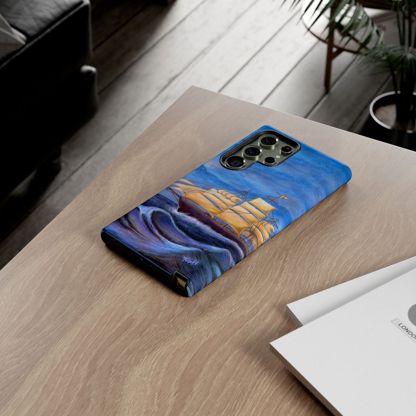 Whimsical Wavehopper Tough Cell Phone Cases
